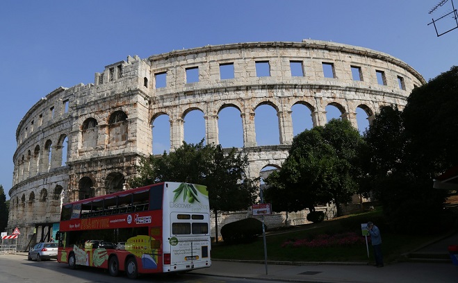 The Pula amphitheatre