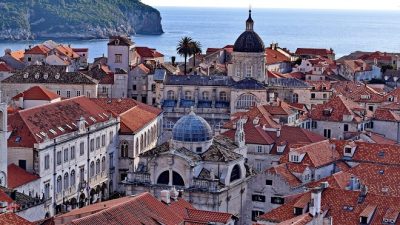 A photo of Dubrovnik town