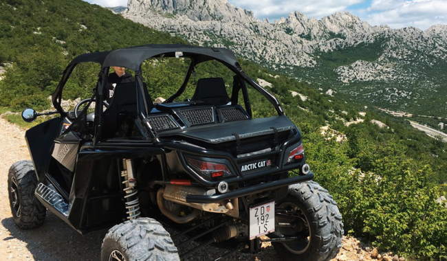 Arctic Cat Buggy on Velebit